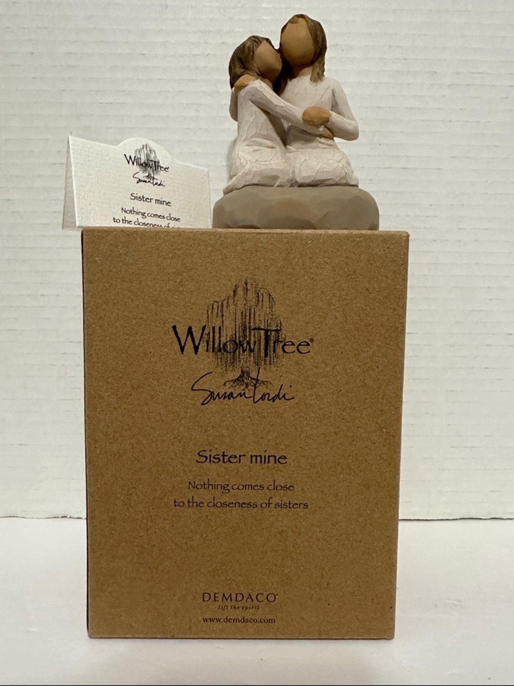 Willow Tree Sister Mine Figurine by Artist Susan Lord NIB